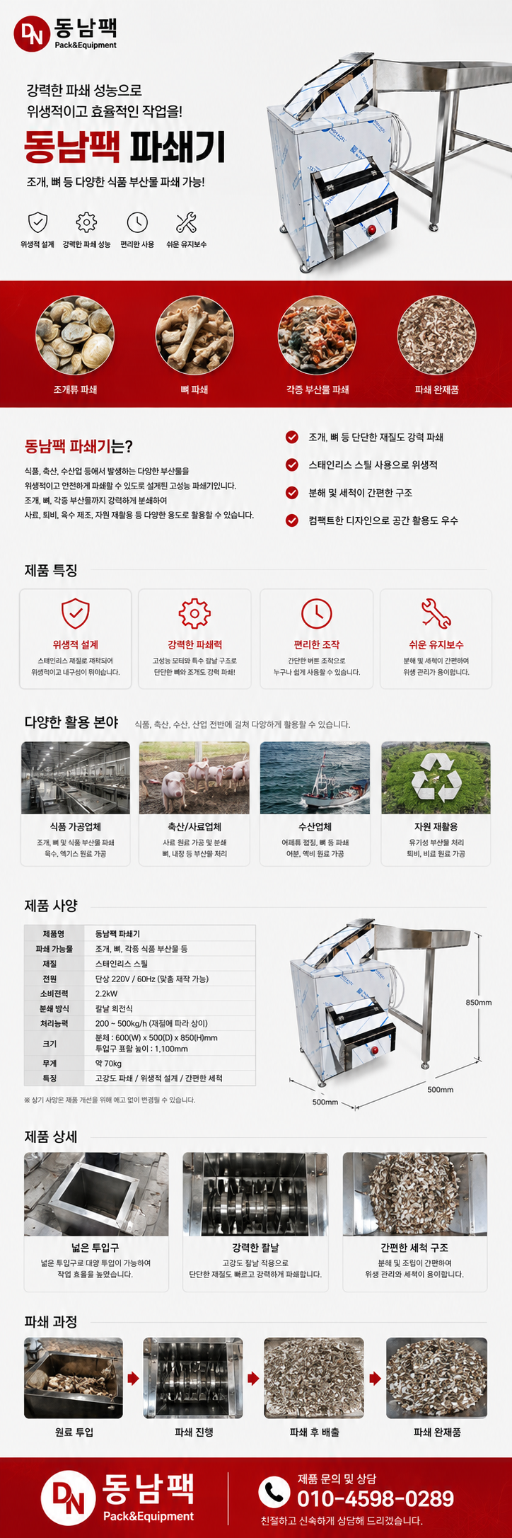 DNP-GR 파쇄기 상세 이미지